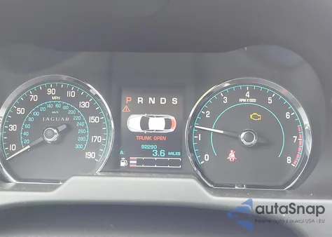 2013 Jaguar Xf I4 T из США, поврежденный, VIN SAJWA0ES9DPS98645